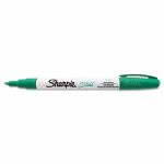 Sharpie Permanent Paint Marker, Fine Point, Oil Based Ink, Green (SAN35537)