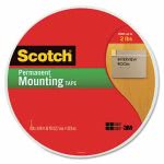 Scotch Foam Mounting Tape, 3/4", 1368" Long, 1 Roll (MMM110MR)