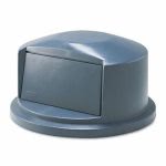 Rubbermaid 263788 Brute 32 Gallon Dome Top Lid, Gray (RCP263788GY)