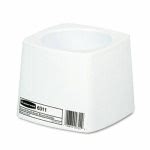 Rubbermaid Toilet Brush Holder for 14.5" Brush, White (RCP 6311 WHI)
