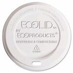 World Art Compostable Hot Cup Lid, 800 Lids (ECP EP-ECOLID-8)