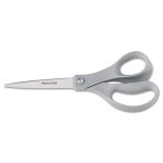 Fiskars Contoured Performance Scissors, Gray Str Hdl, 8" L, EA (FSK1424901014)