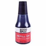 2000 Plus 2000 PLUS Self-Inking Refill Ink, Black, .9 oz Bottle (COS032962)