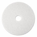 3M Super Polishing White 20" Floor Pad 4100, 5 Pads (MCO 08484)