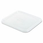 Rubbermaid 6509 Lid for Square Space Saving Containers, White (RCP 6509 WHI)