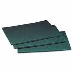 Scotch-Brite Industrial Commercial Scouring Pad, 6 x 9, 60/Carton (MMM08293)