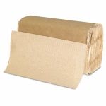 GEN 1507 Singlefold Kraft Paper Hand Towels, 16 Packs (GEN1507)