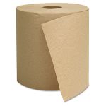 GEN 800 ft Brown Hard Roll Paper Towels, 6 Rolls/Carton (GEN1825)
