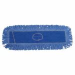 Boardwalk Dust Mop Head, Looped-End, Cotton/Synthetic, 24 x 5, Blue (BWK1124)