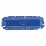 Boardwalk Dust Mop Head, Cotton/Synthetic, 36 x 5, Looped-End, Blue (BWK1136)