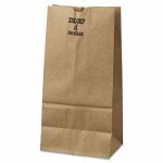 GEN 4# Heavy-Duty Brown Kraft Paper Bags 500 per Bundle (BAG GX4-500)