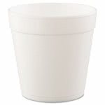 32-oz. Foam Food Containers, White, 500 Containers (DCC 32MJ48)