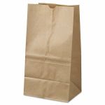 GEN 25# Kraft Paper Bags, 40-lb Base, 500 per Bundle (BAGGK25S500)