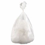 60 Gallon Clear Trash Bags, 38x58, 14mic, 200 Bags (IBSVALH3860N16)