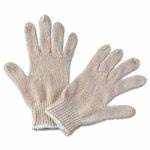 Boardwalk String Knit General Purpose Gloves, Large, Natural, 12 Pair (BWK782)