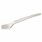 Eco-products Plantware Renewable & Compostable Cutlery, 1000 Forks  (ECOEPS012)