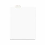 Avery Legal Bottom Tab Dividers, Exhibit I, Letter, 25 Tab Dividers (AVE11948)
