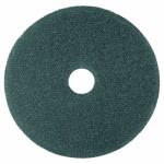 3M Blue 20" Floor Cleaning Pad 5300, Nylon/Polyester Fiber, 5 Pads (MMM08413)