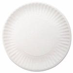 Dixie White Paper Plates, 9" dia, 250/Pack, 4 Packs/Carton (DXEWNP9ODCT)