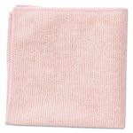 Rubbermaid Microfiber Cleaning Cloths, 16 x 16, Pink, 24 Cloths (RCP1820581)