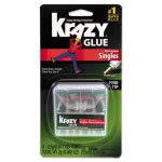 Krazy Glue Krazy Glue Single-Use Tubes w/Storage Case, 4/Pack (EPIKG58248SN)