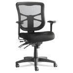 Alera Elusion Series Mesh Mid-Back Multifunction Chair, Black (ALEEL42ME10B)