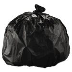 33 Gallon Black Trash Bags, 33x40, 22mic, 250 Bags (IBSS334022K)