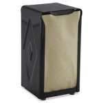 San Jamar Tabletop Napkin Dispenser, Tall Fold, Capacity: 150, Black (SJMH900BK)