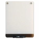 Iceberg Glass Dry Erase Personal Boards, Ultra-White Backing, 12 x 16 (ICE31120)