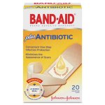 Band-aid 5570 Antibiotic Adhesive Bandages, Assorted Sizes, 20/Box (JOJ5570)