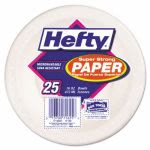 Hefty Super Strong Paper Dinnerware, 16 oz Bowl, Bagasse, 25 Bowls (RFPD71625PK)