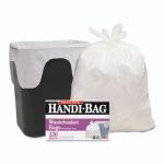 8 Gallon White Garbage Bags, 22x24, 0.6 mil, 780 Bags (WBIHAB6FW130CT)