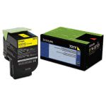 Lexmark 70C10Y0 Toner (LEX-701Y) 1000 Page-Yield,Yellow (LEX70C10Y0)