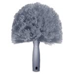 Unger StarDuster Cob Web Duster Brush, 3 1/2" Handle, Gray, Each (UNGCOBW0)