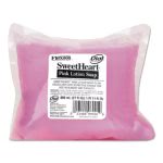 Dial SweetHeart Pink Lotion Soap, 800ml Flex Pack, 12 Refills (DIA99506)