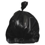 55 Gallon Black Garbage Bags, 36x58, 1.5mil, 100 Bags (HERX7258AK)
