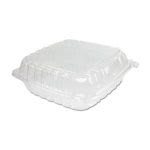 ClearSeal Large Plastic Hinged Container, 200 Containers (DCC C95PST1)