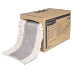 Rubbermaid M150 Cut To Length Cotton Dust Mops, White, Cut-End (RCPM150)