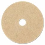 3M Natural Blend Tan 27" Floor Burnishing Pad 3500, 5 Pads (MCO 20317)