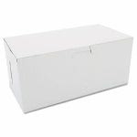 Sct Non-Window Bakery Boxes, 9 x 5 x 4, White, 250/Carton (SCH0949)