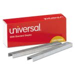 Universal Standard 210 Strip Count Staples, 5 Boxes (UNV79000VP)