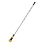 Rubbermaid Gripper 54" Aluminum Mop Handle, Yellow/Gray (RCPH225)
