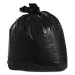 33 Gallon Black Garbage Bags, 23x39, 1.3mil, 100 Bags (TRNML3339H)