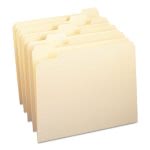 Smead File Folders, 1/5 Cut, One-Ply Top Tab, Letter, Manila, 100/Box (SMD10350)