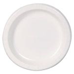 Dixie Basic 8-1/2" Paper Plates, White, Lightweight, 125 Plates (DXEDBP09W)
