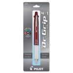 Pilot Dr. Grip 4 + 1 Multi-Function Pen/Pencil, 4 Assorted Inks (PIL36226)