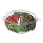 Eco-Products Clear Clamshells, 6" x 6" x 3", 240 Containers (ECOEPLC6)