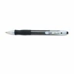 Bic Velocity Ballpoint Retractable Pen, Black Ink, Medium, Dozen (BICVLG11BK)