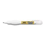 Bic Wite-Out Shake 'n Squeeze Correction Pen, 8 ml, White, Each (BICWOSQP11)