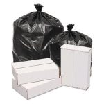 GEN 60 Gallon Black Garbage Bags, 38x58, 1.6mil, 100 Bags (GEN385820)